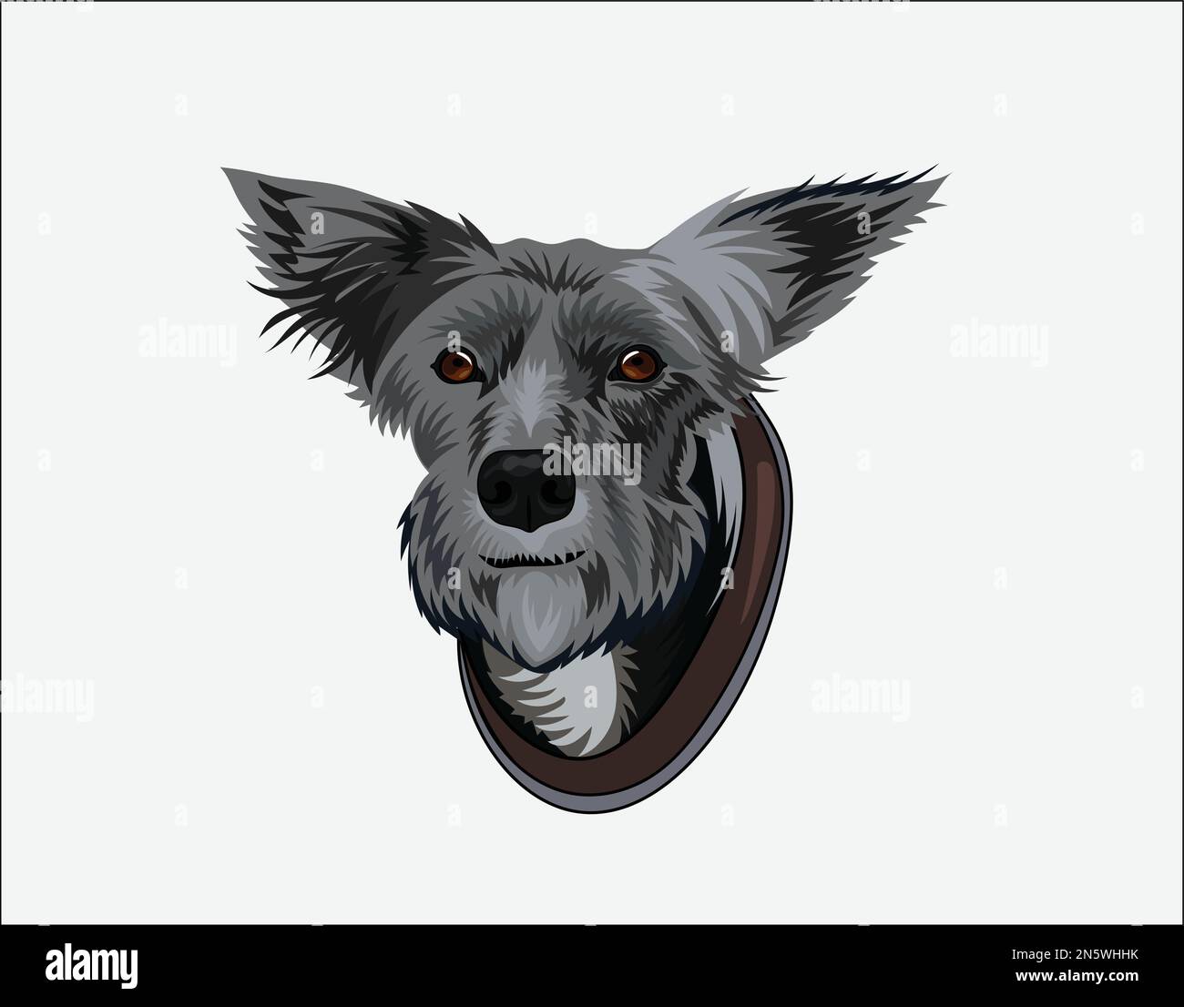Dog vector illustration Stock Vector Image & Art - Alamy