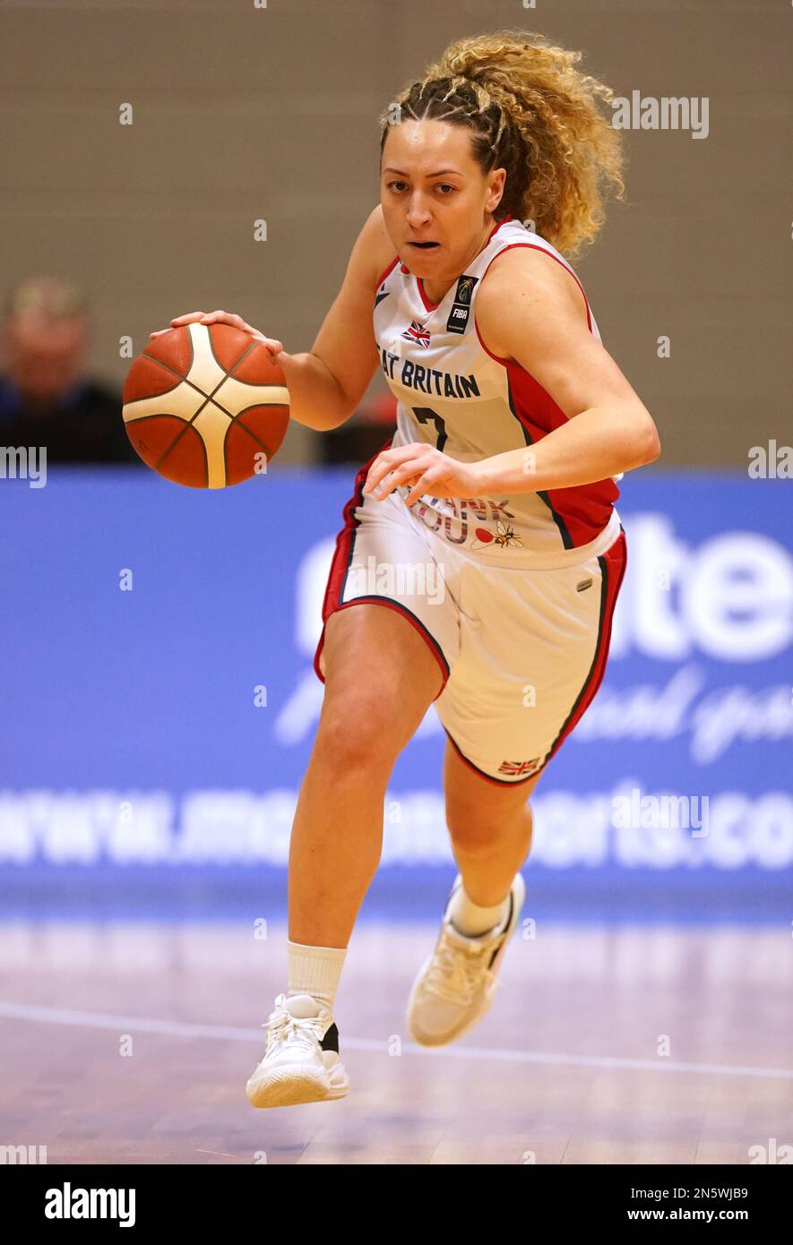 Great Britain's Gayle during the FIBA Women's EuroBasket 2023