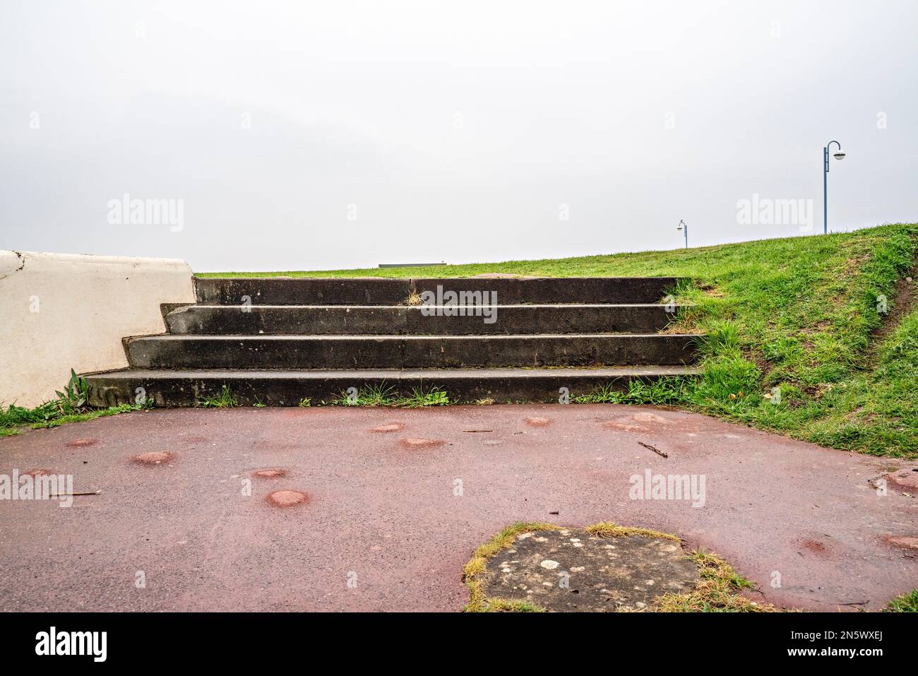 Steps to Nowhere Stock Photo