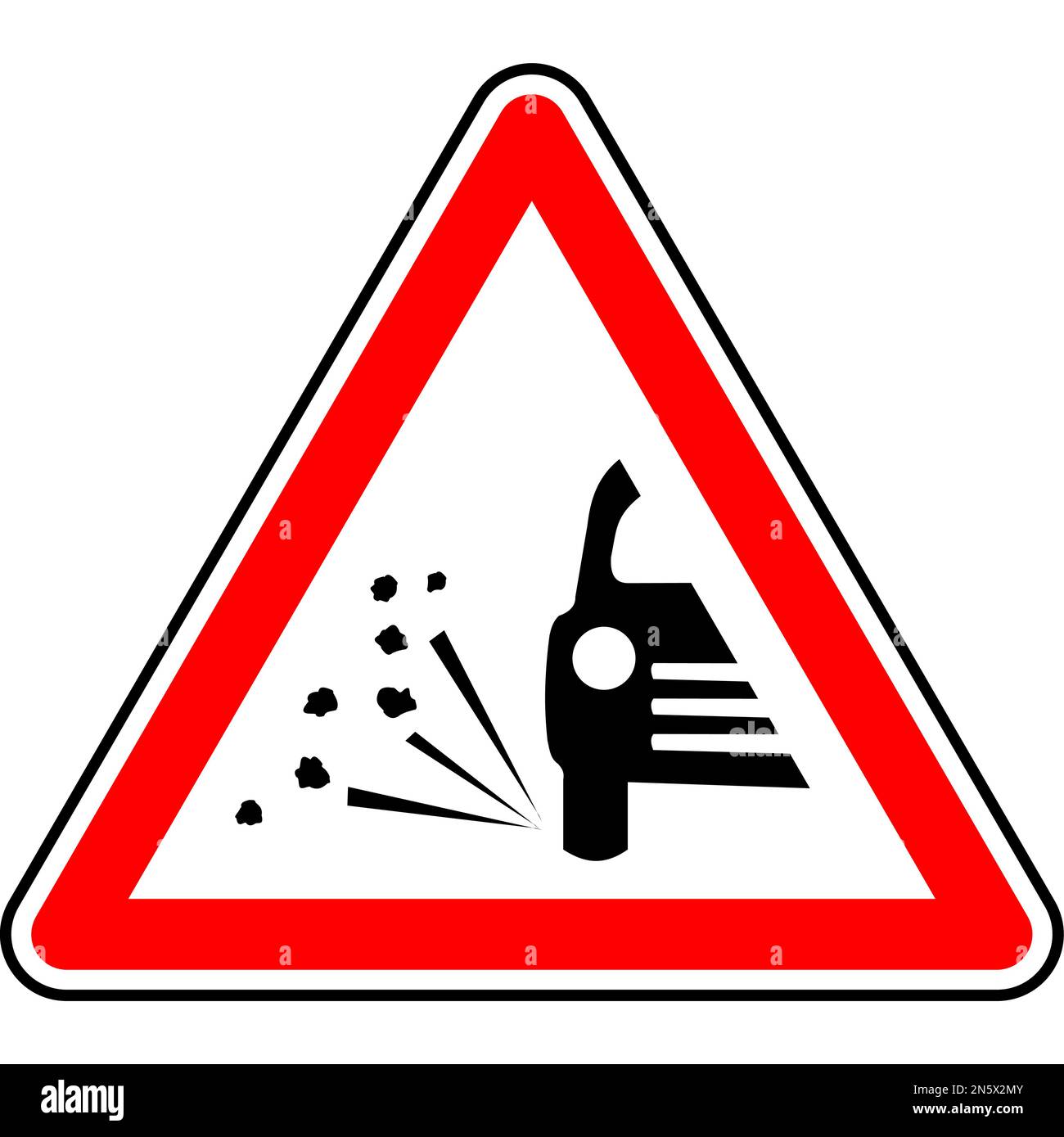 potholes-ahead-stock-vector-images-alamy