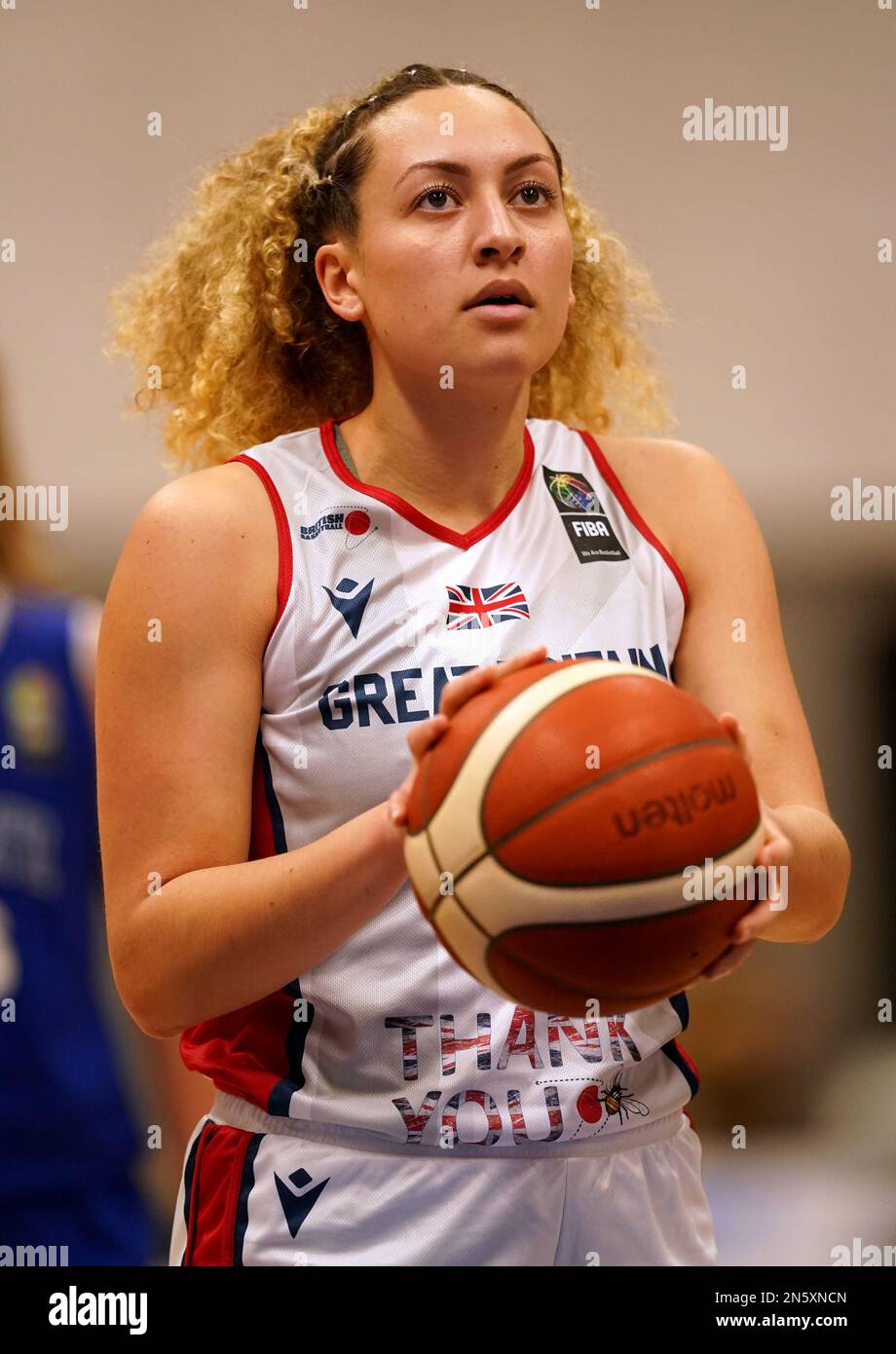 Great Britain's Gayle during the FIBA Women's EuroBasket 2023