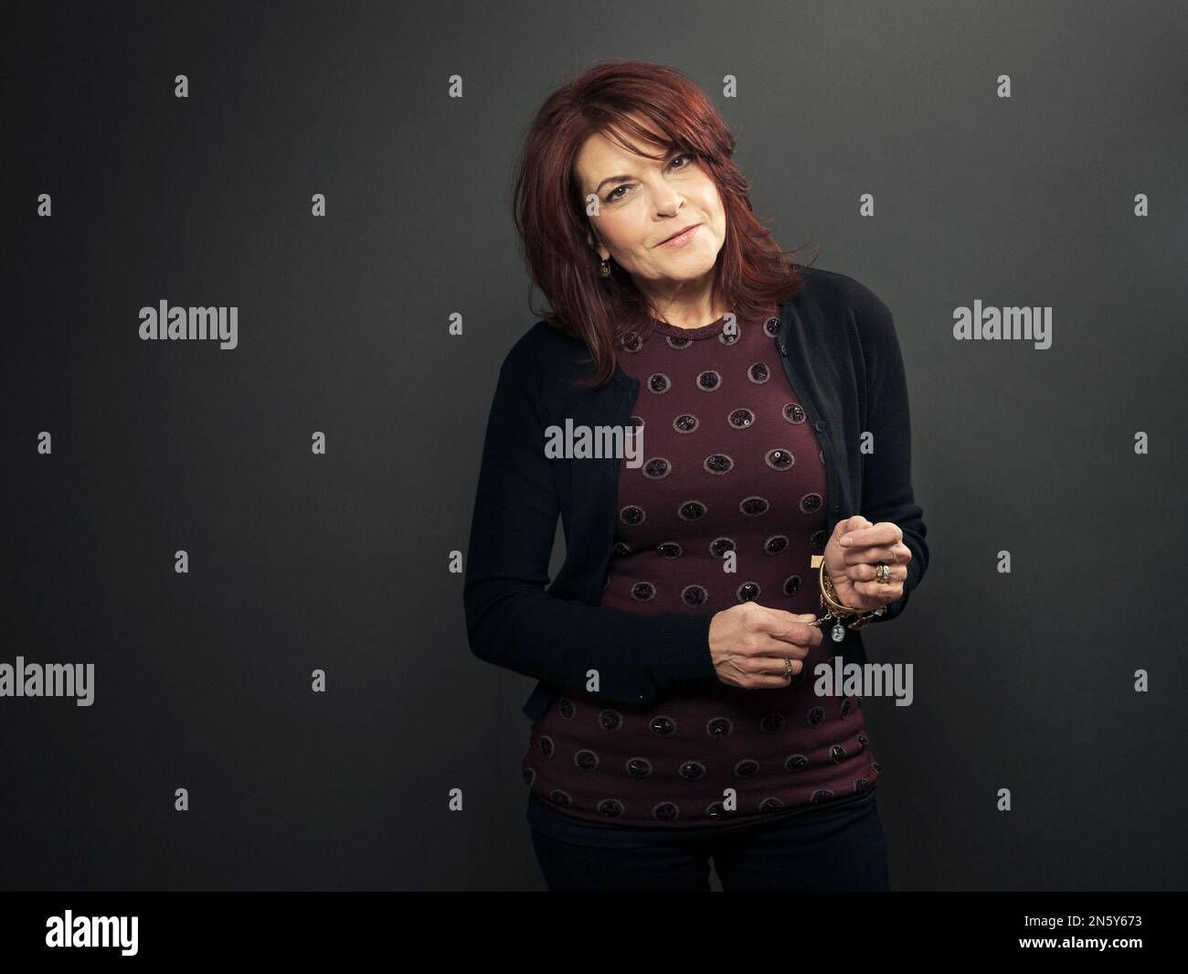 American singer-songwriter Rosanne Cash poses for a portrait in