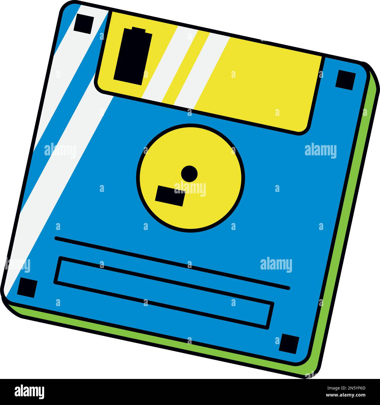 floppy disk 90s pop art Stock Vector Image & Art Alamy