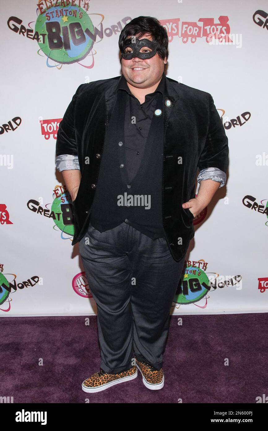 Actor Harvey Guillen arrives at Elizabeth Stanton’s 18th birthday