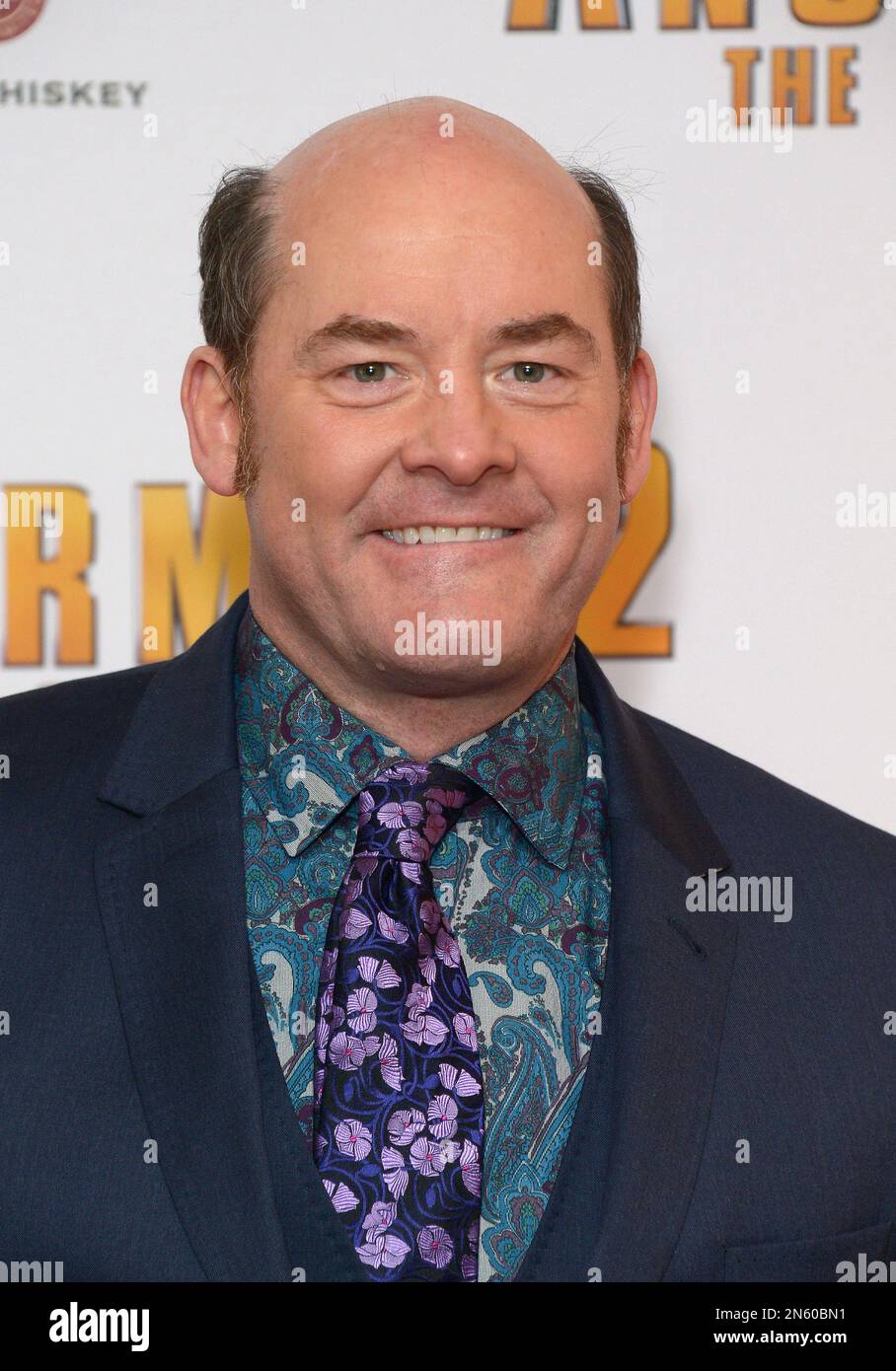 David Koechner attends the UK premiere of 'Anchorman 2: The Legend ...