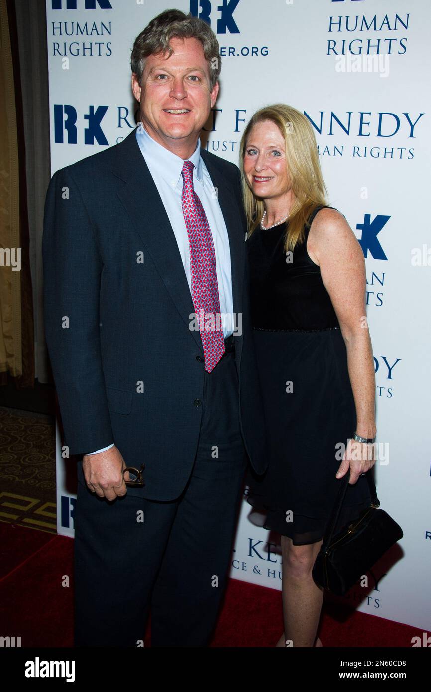 Ted Kennedy Jr., and Kiki Kennedy attend the Ripple of Hope Awards on