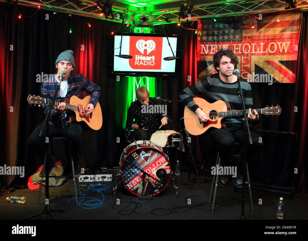 Evan West, Mookie Clouse and Chad Blashford of the rock band New Hollow