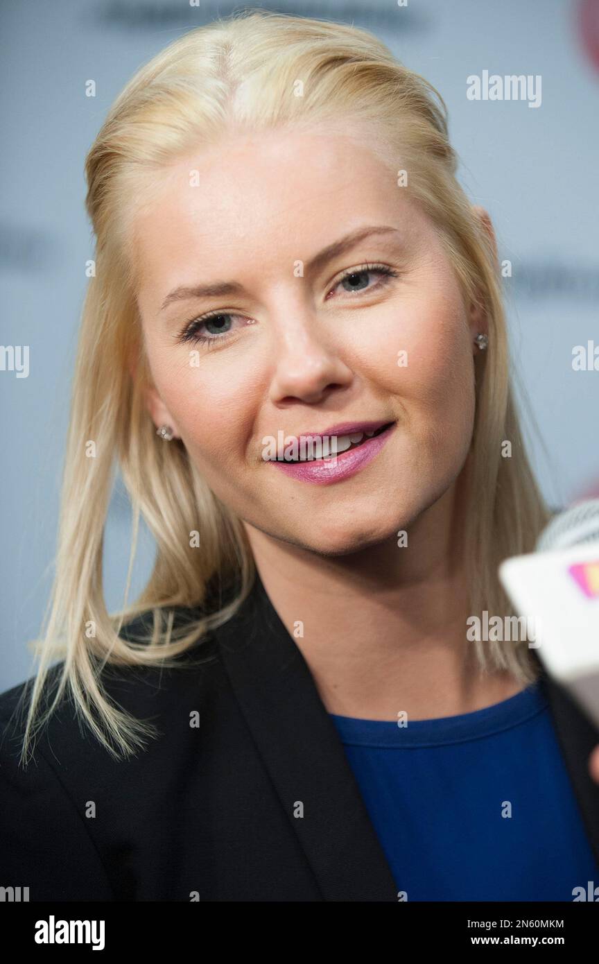 Elisha Cuthbert tours the Shoppers World Danforth Target store location