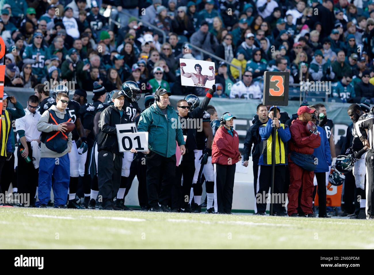 FILE In this Dec. 1, 2013 file photo, Philadelphia Eagles sports