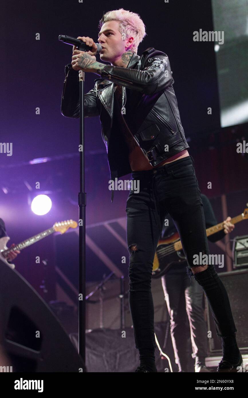 Jesse Rutherford Performance Jesse Rutherford of The Neighbourhood performs on stage during the 24th ...
