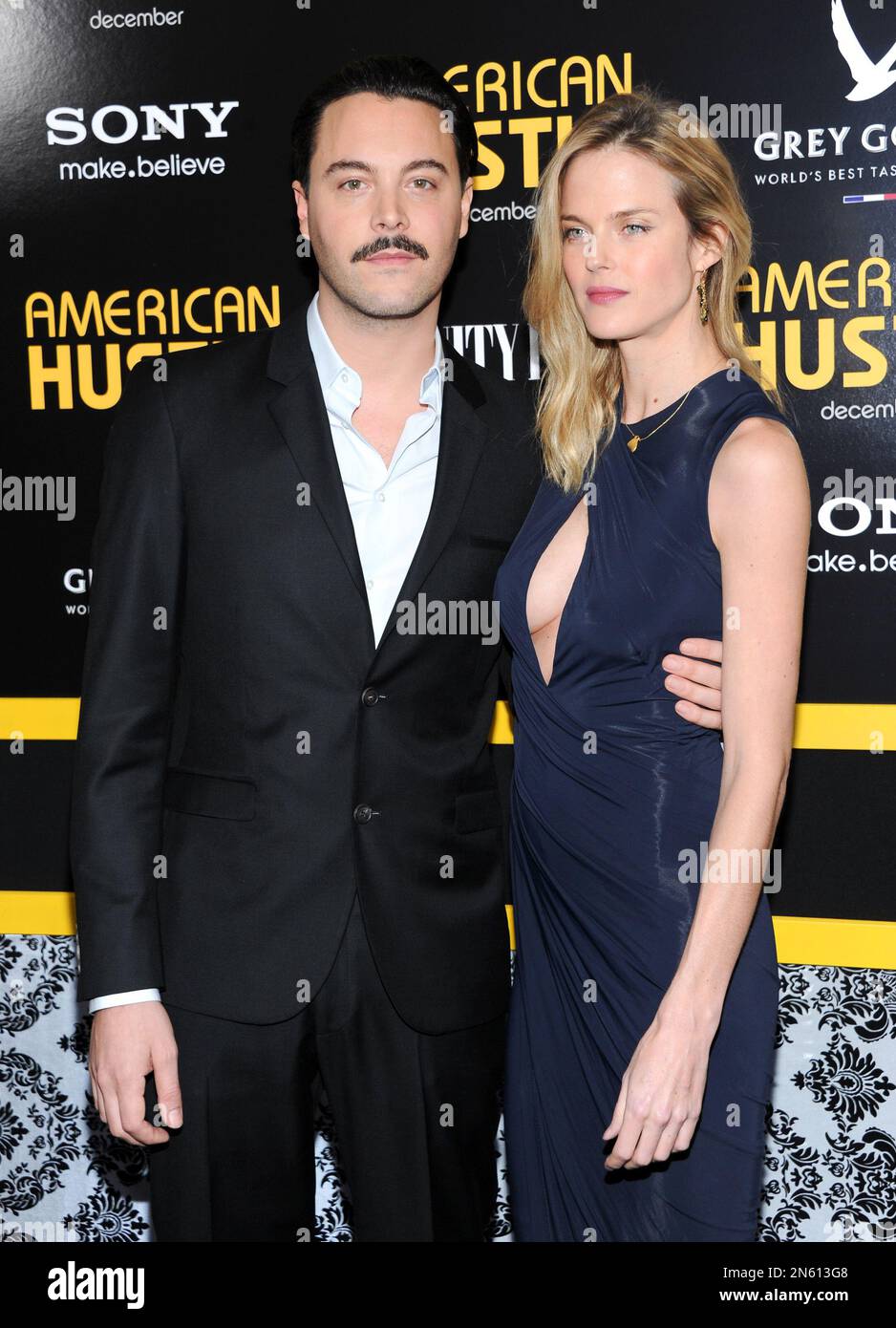 Actor Jack Huston and girlfriend model Shannan Click attend the