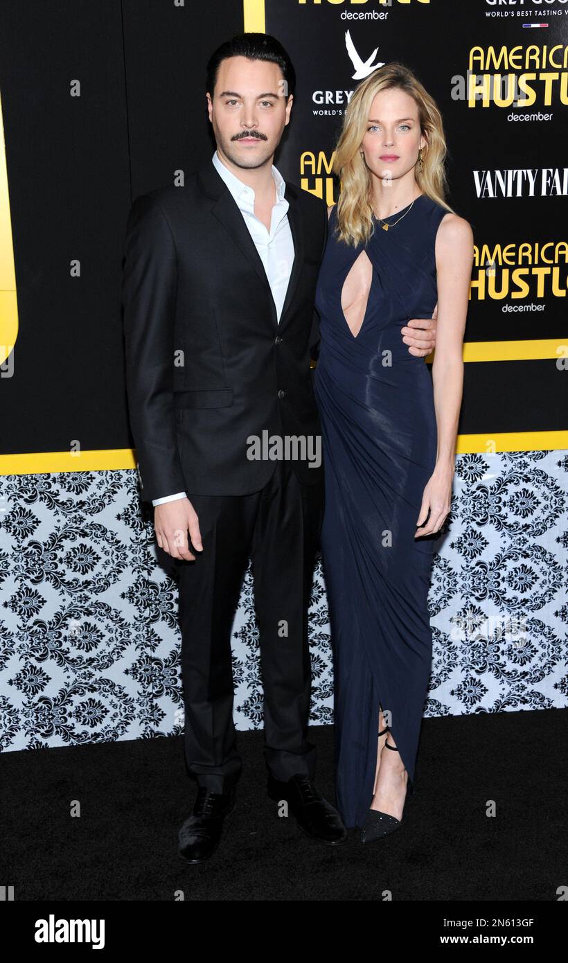 Actor Jack Huston and girlfriend model Shannan Click attend the