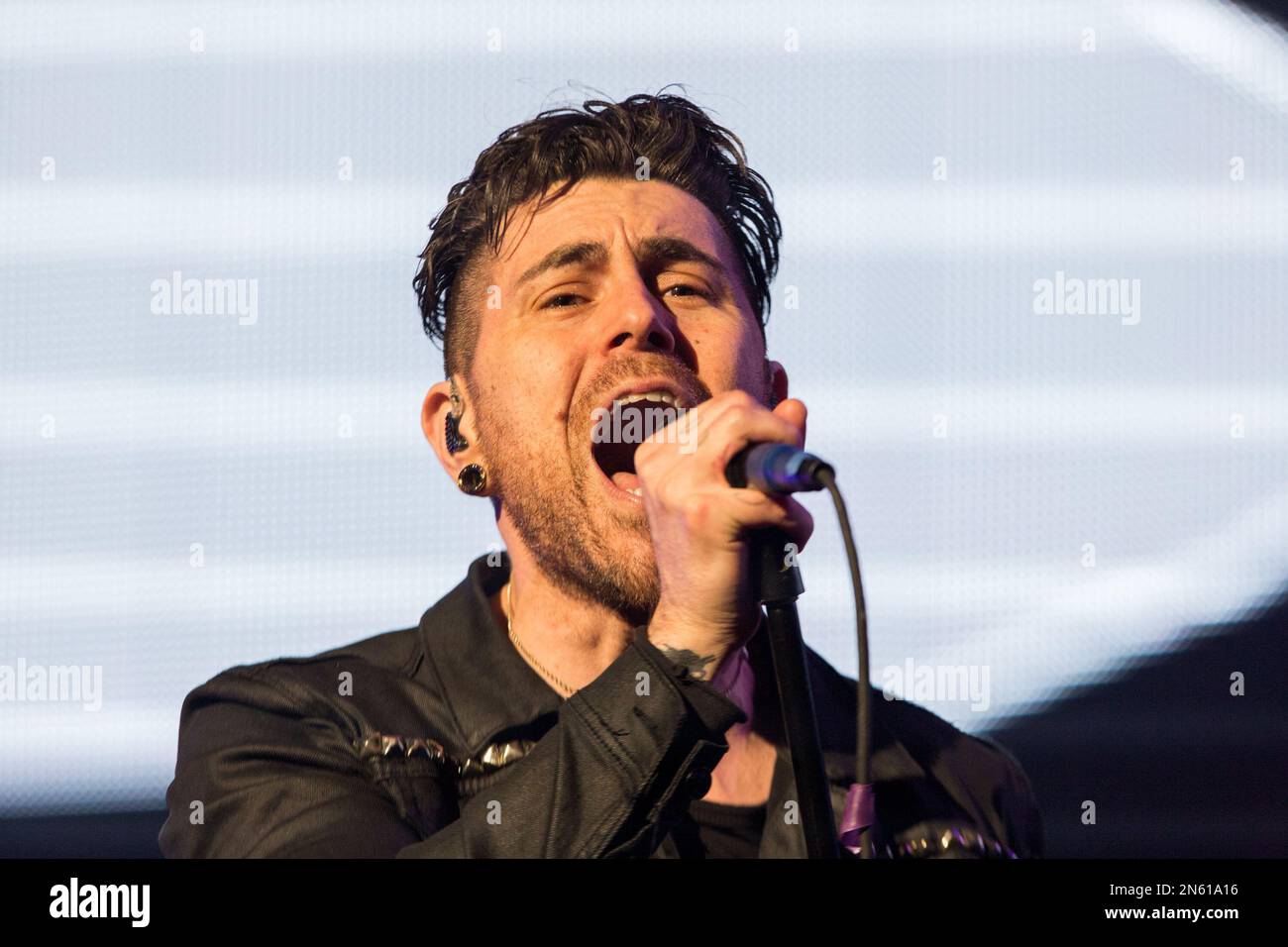 Davey Havok of AFI performs on stage during the 24th Annual KROQ Almost