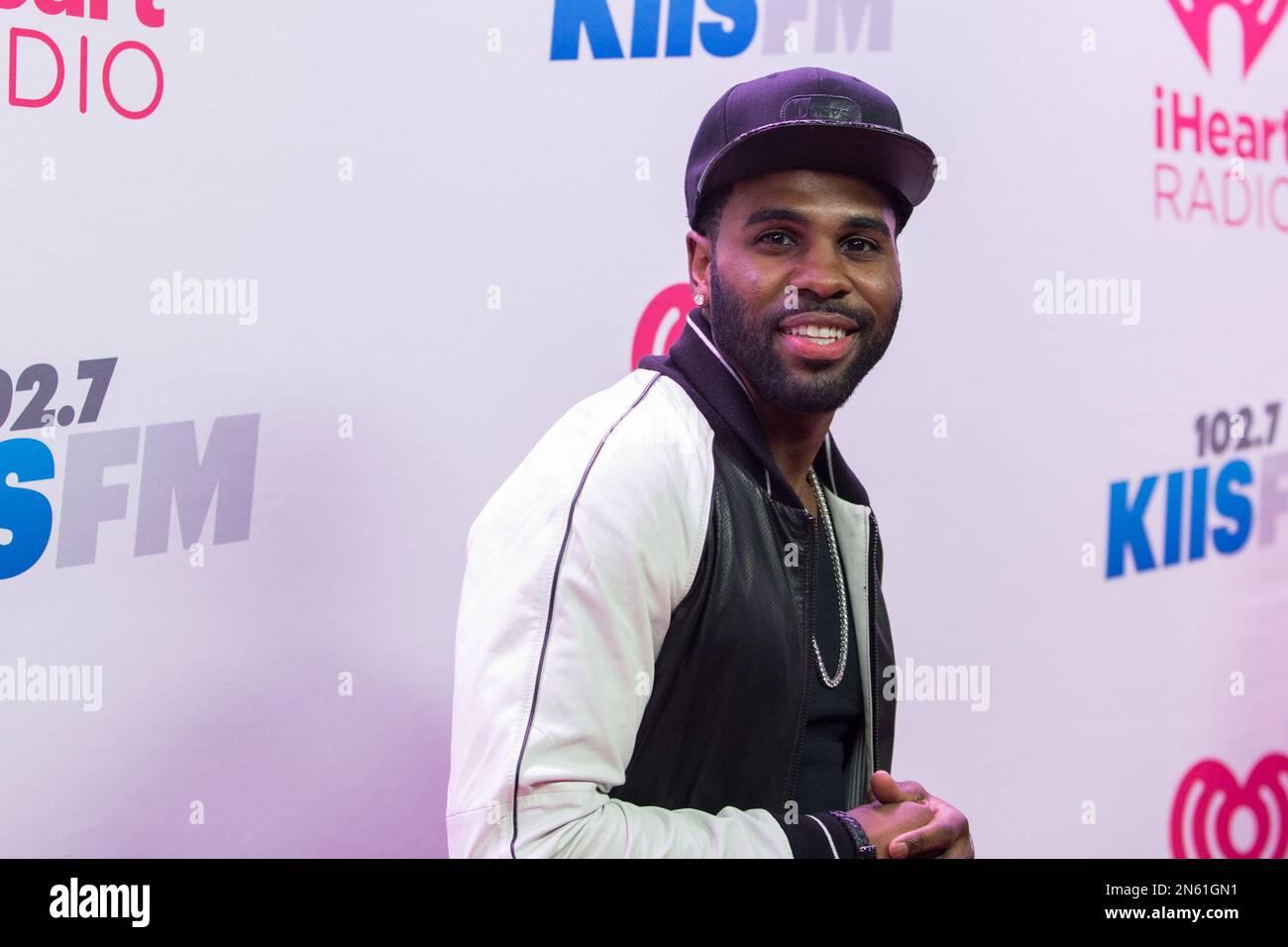 Jason Rapper Jason Derulo arrives at KIIS 102.7 Jingle Ball held at Staples Center ...