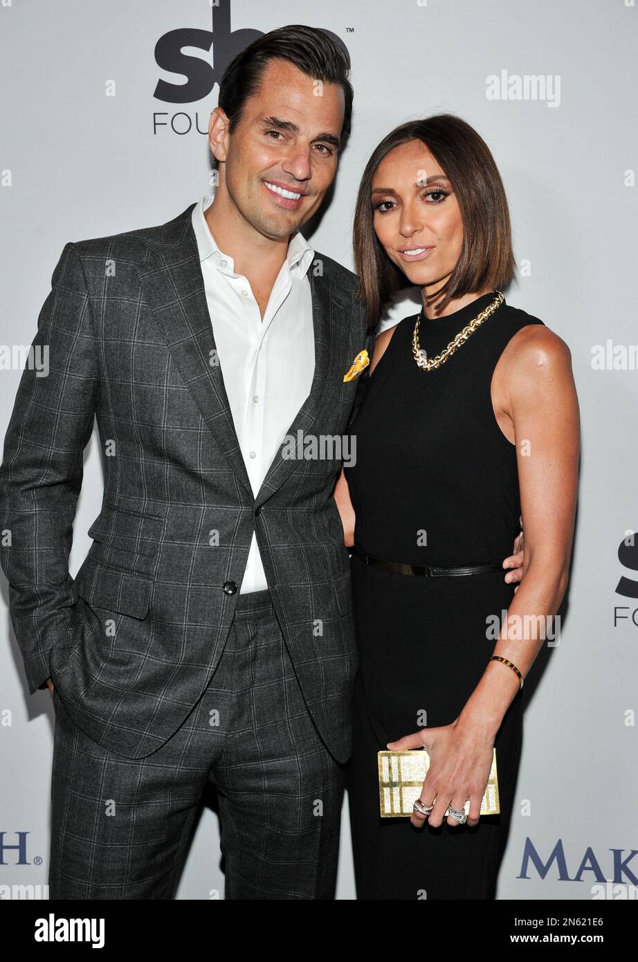 Bill Rancic, left, and Giuliana Rancic arrive at The Wishing Well ...