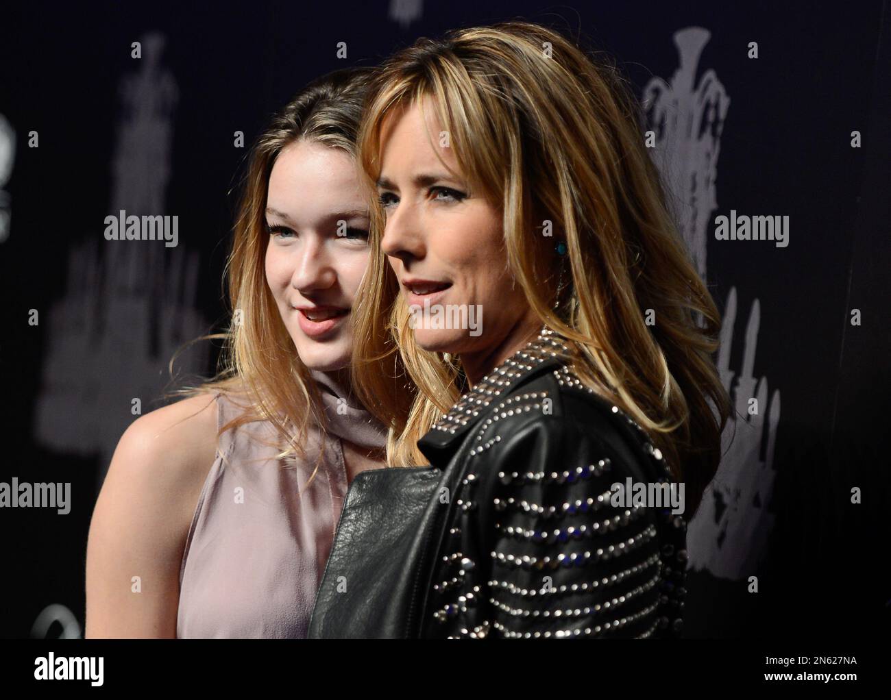 Actress Tea Leoni, right, and daughter Madelaine West Duchovny attend ...