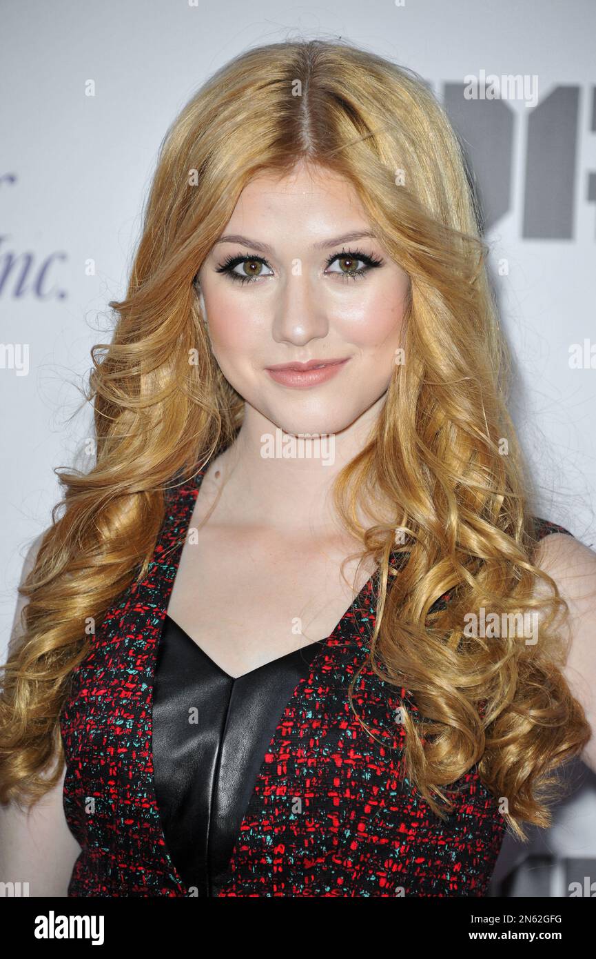 Katherine McNamara arrives at the 82nd Annual Hollywood Christmas
