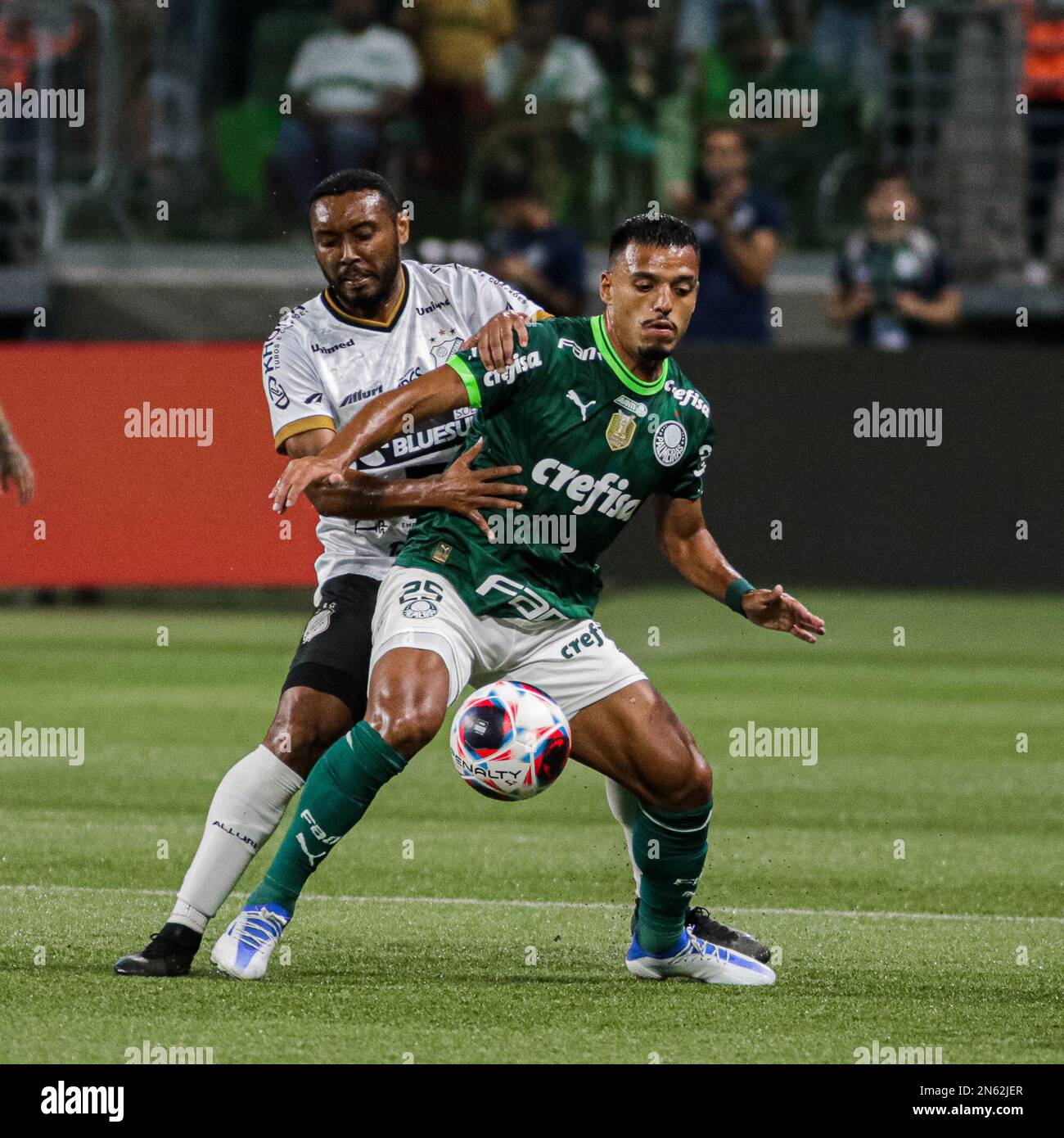 Sao Paulo, Sao Paulo, Brasil. 9th Feb, 2023. (SPO) Campeonato Paulista game  Palmeiras against Inter de Limeira. February 09, 2023. Brazil, Sao Paulo:  Match between Palmeiras and Inter de Limeira valid for