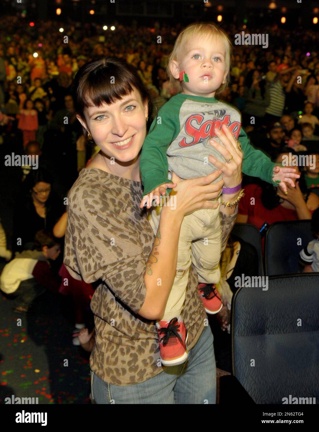 Diablo Cody and her son are seen at A Very Awesome Yo Gabba Gabba! Live(00)