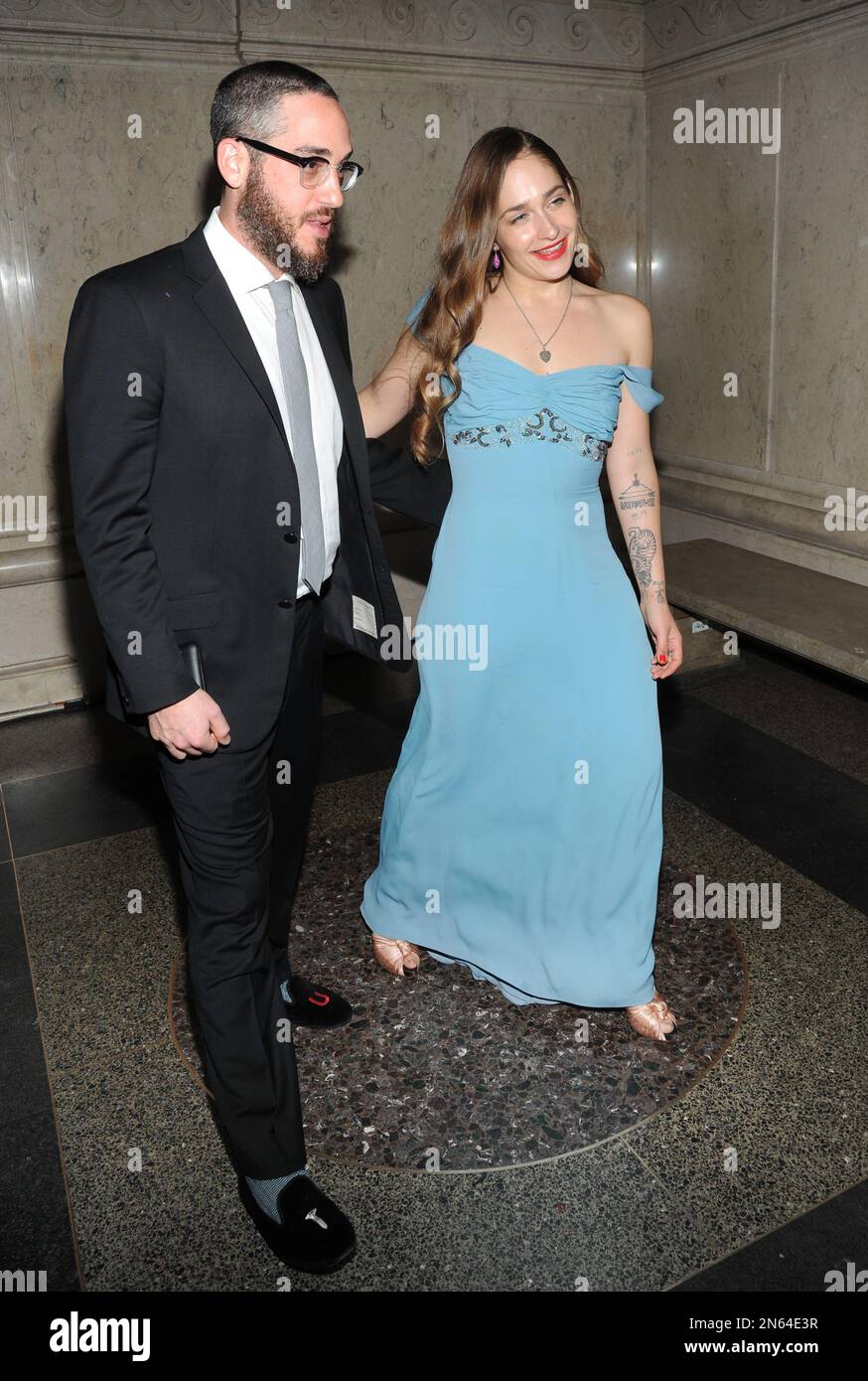 Actress Jemima Kirke and husband Michael Mosberg attend the American ...