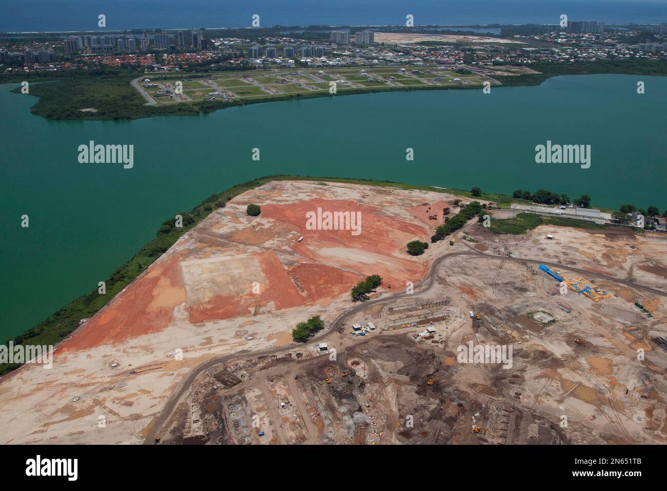 polluted-water-surrounds-the-site-of-the-olympic-park-as-it-is-built-in