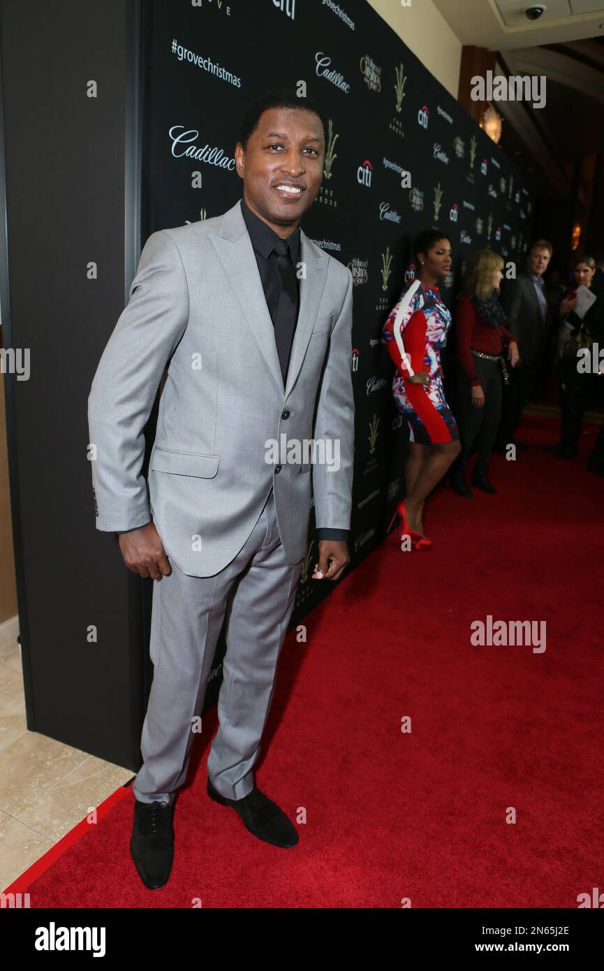 Kenny Babyface Edmonds arrives at The Grove's 11th Annual Christmas
