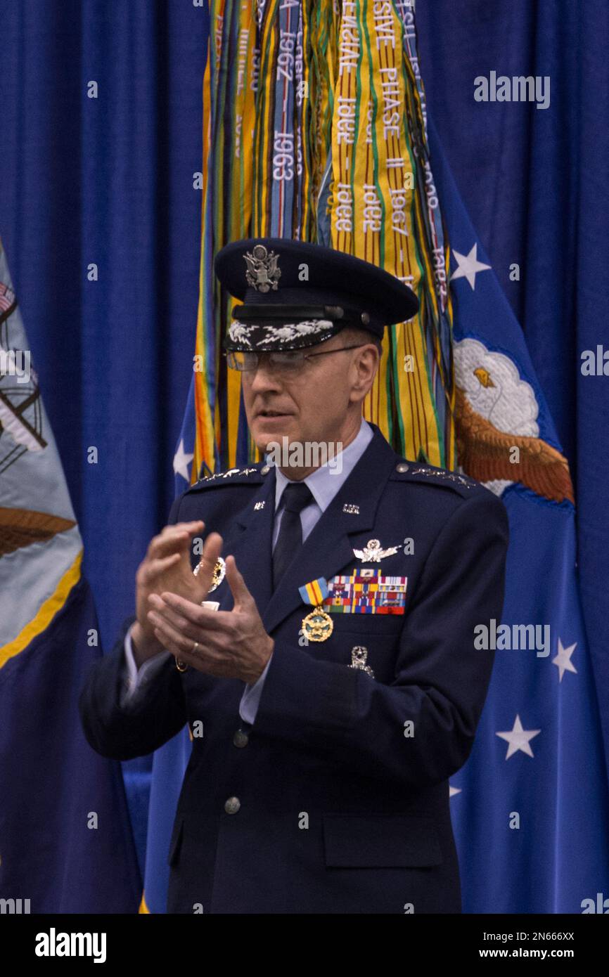 outgoing commander of the U.S. Strategic Command General C. Robert