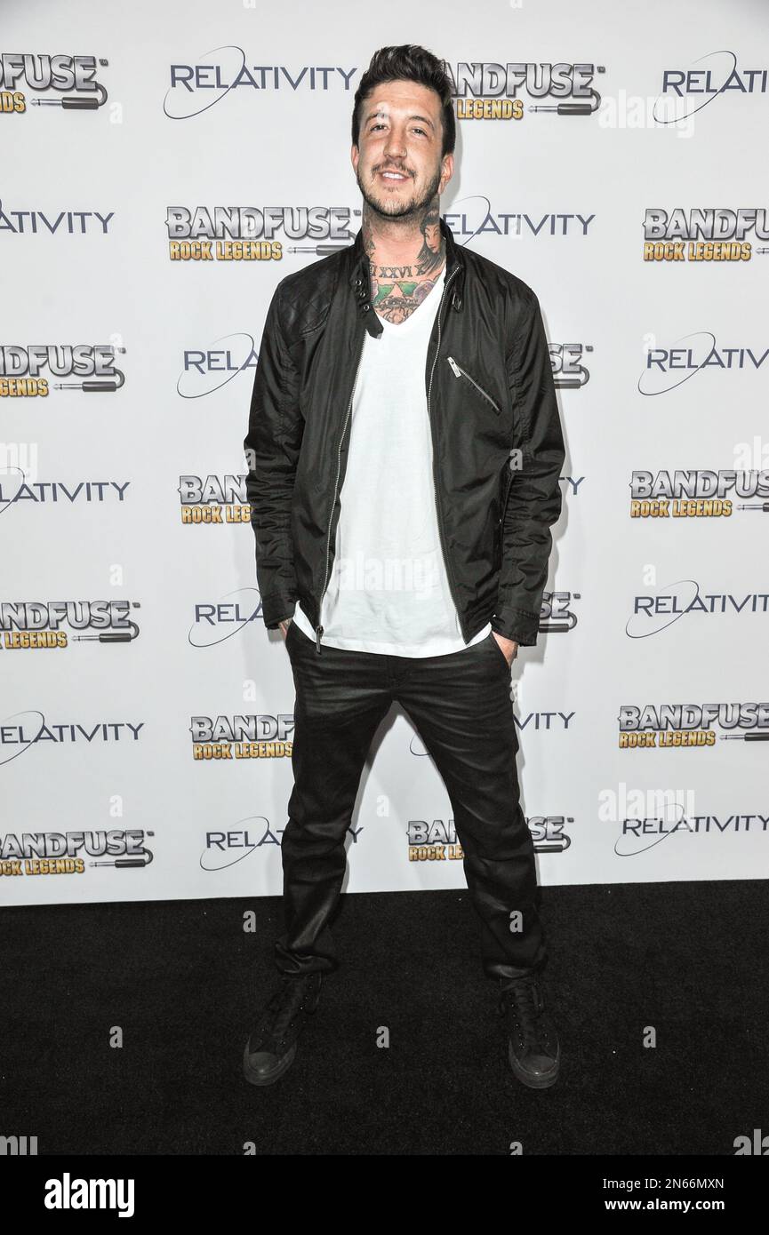 Austin Carlile arrives at the 
