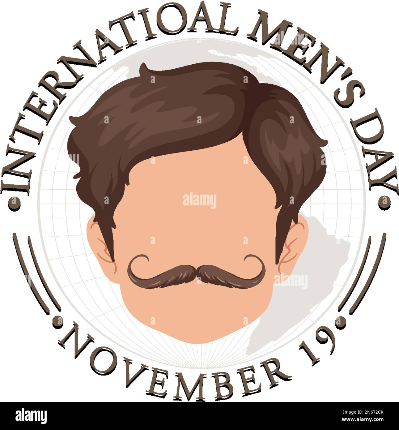 International Mens Day Poster Design illustration Stock Vector Image ...