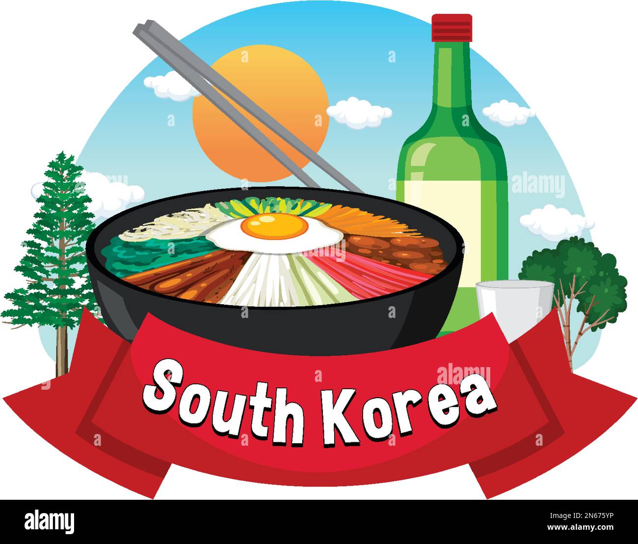 Korean Traditional Food Vector Illustration Stock Vector Image Art korean-traditional-food-vector-illustration-stock-vector-image-art
