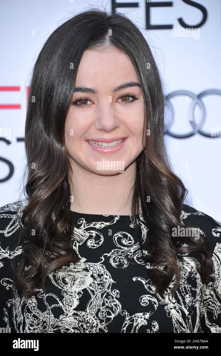 Sarah Gilman arrives at the "Mary Poppins" 50th anniversary
