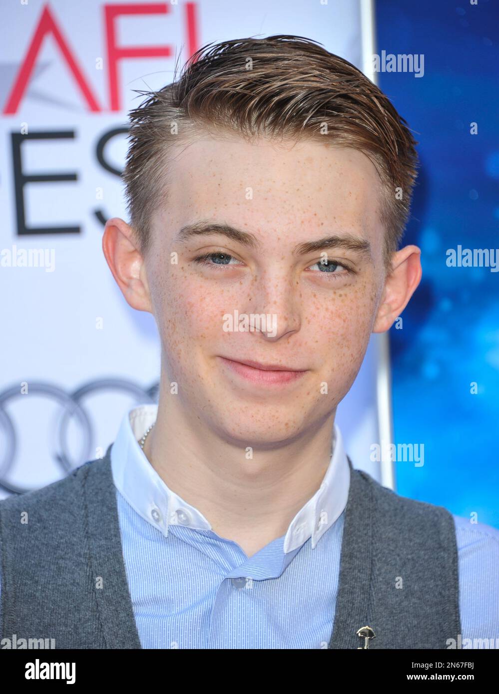 Dylan Riley Snyder arrives at the "Mary Poppins" 50th anniversary