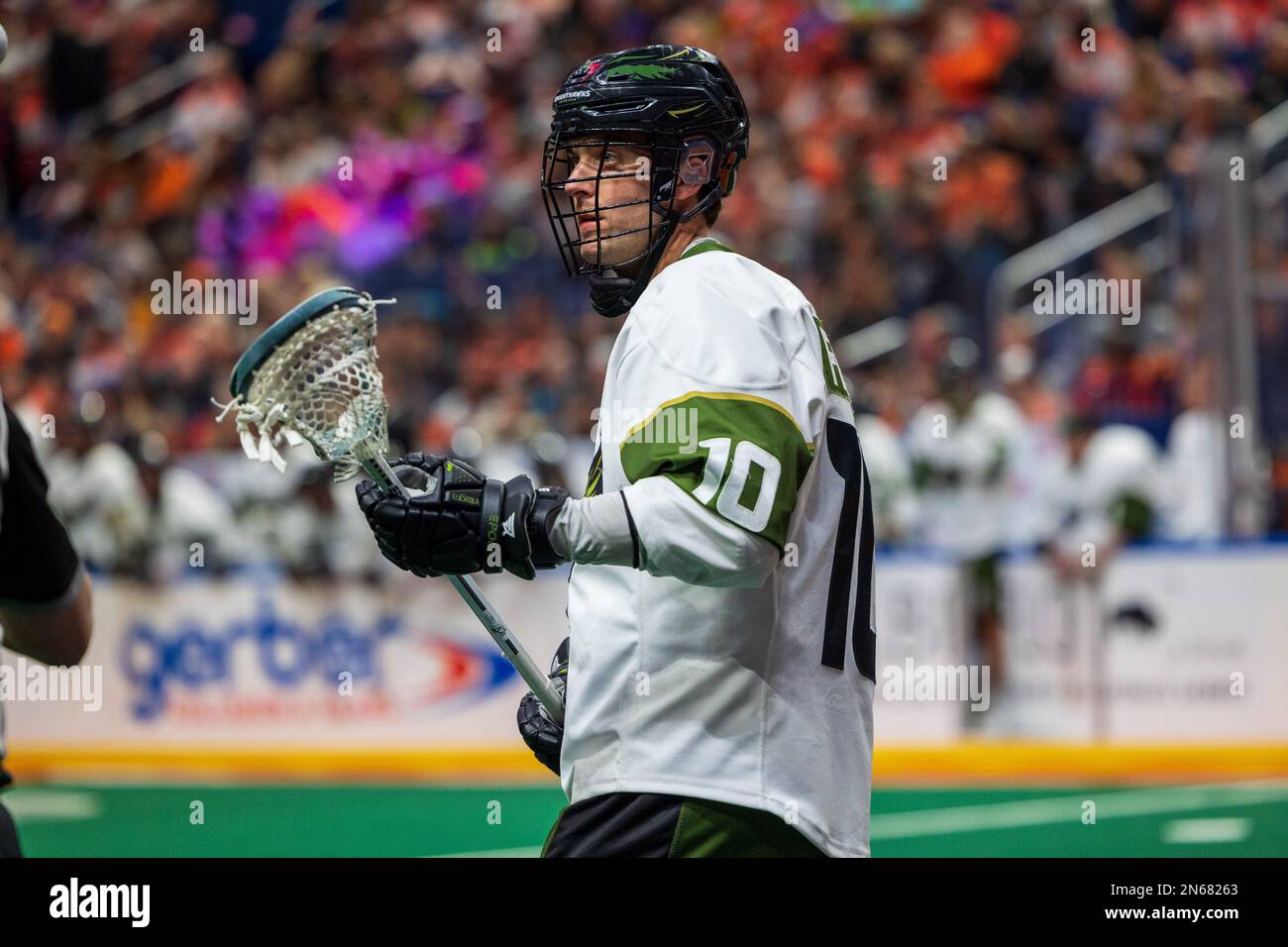 February 4th, 2023 Rochester Knighthawks forward Connor Fields (10