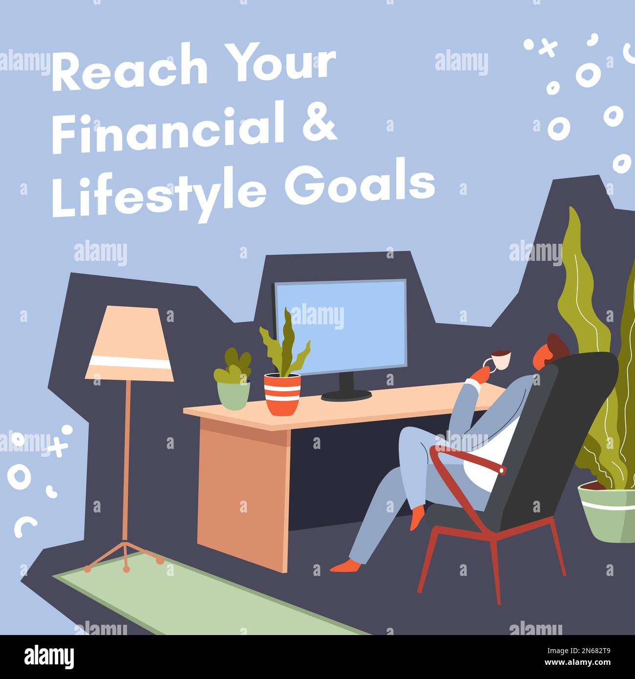 Achieving Your Goals Stock Vector Images Alamy