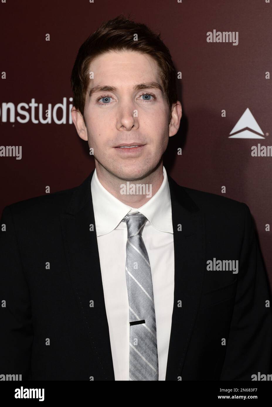 Nils Larsen arrives at The Hollywood Reporter Next Gen 20th Anniversary  Gala Celebration sponsored by Samsung Galaxy, MR PORTER.COM, Delta, Ketel  One, and Amazon Studios on Wednesday, Nov. 6, 2013, in Los