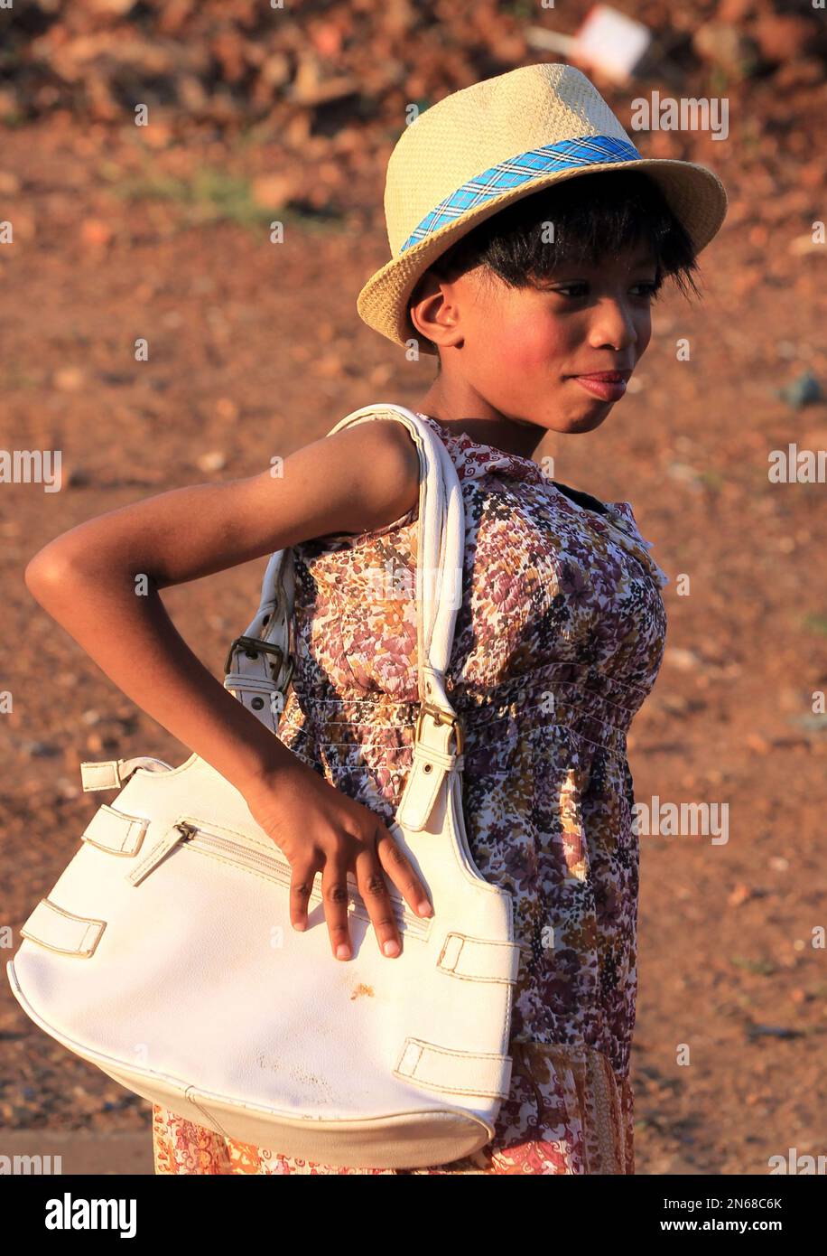 a-young-girl-dressed-up-walks-on-the-street-as-she-celebrate-the-guy