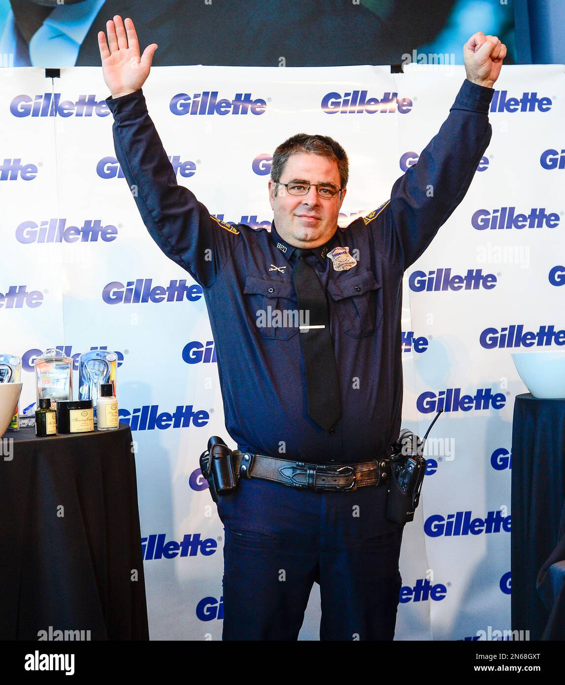 IMAGE DISTRIBUTED FOR GILLETTE - Local legend Officer Steve Horgan ...