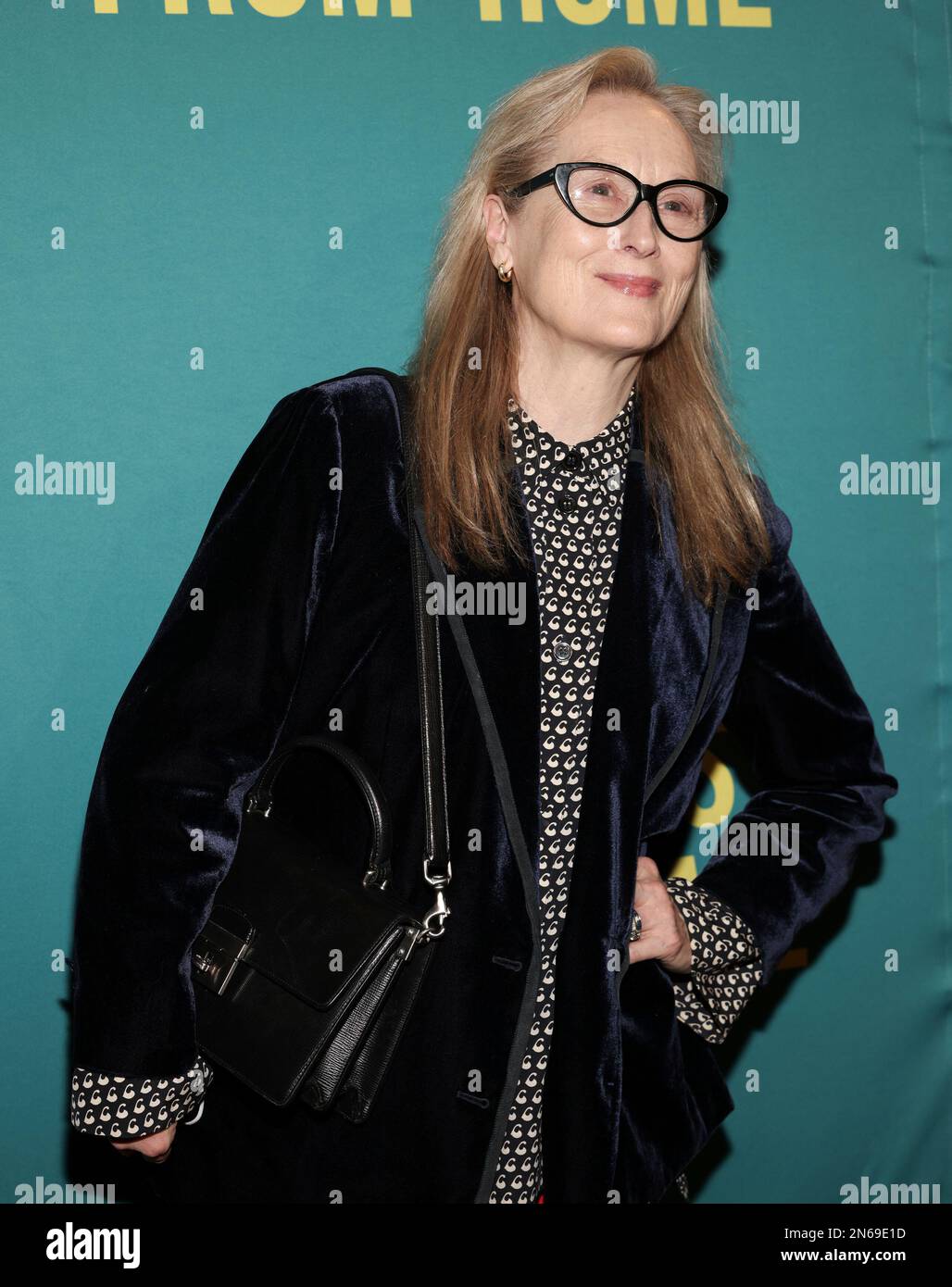 Meryl Streep attends the "Pictures From Home" Broadway opening night at