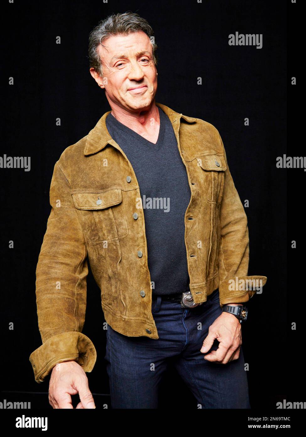 Sylvester Stallone, who played Rocky Balboa in the 1976 film "Rocky