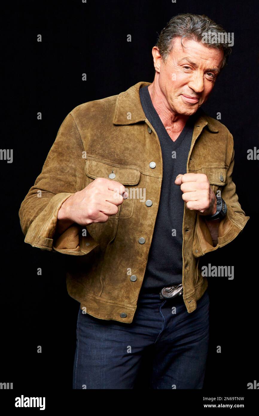 Sylvester Stallone, who played Rocky Balboa in the 1976 film "Rocky