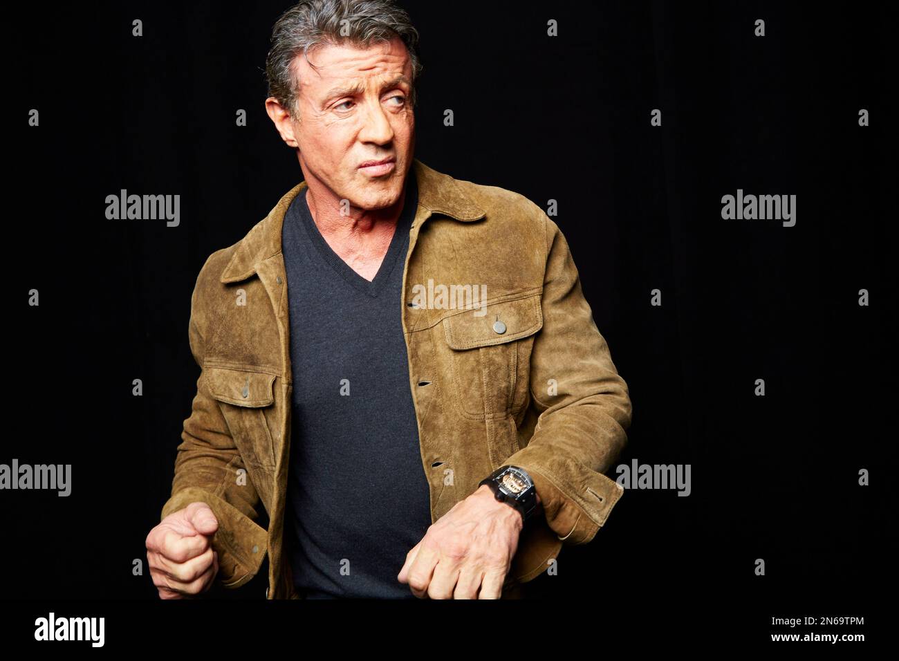Sylvester Stallone, who played Rocky Balboa in the 1976 film "Rocky