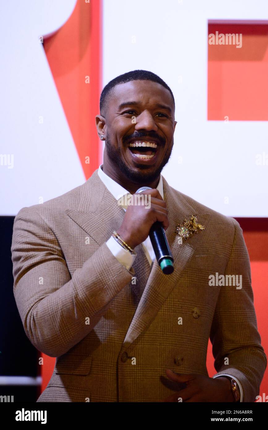 Michael B. Jordan Wore Chanel To The 'Creed III' Paris Photocall