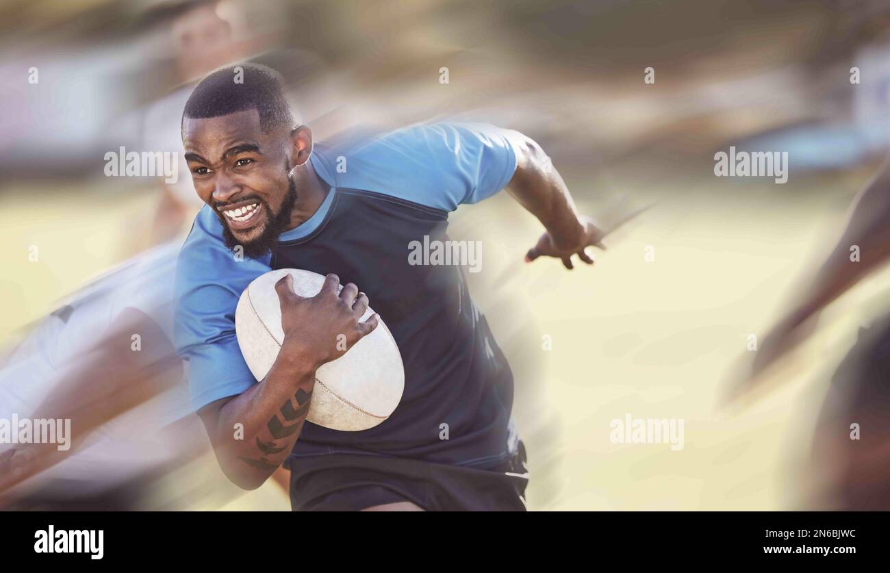 Playing Rugby Outside African american rugby player hi-res stock photography and images - Alamy