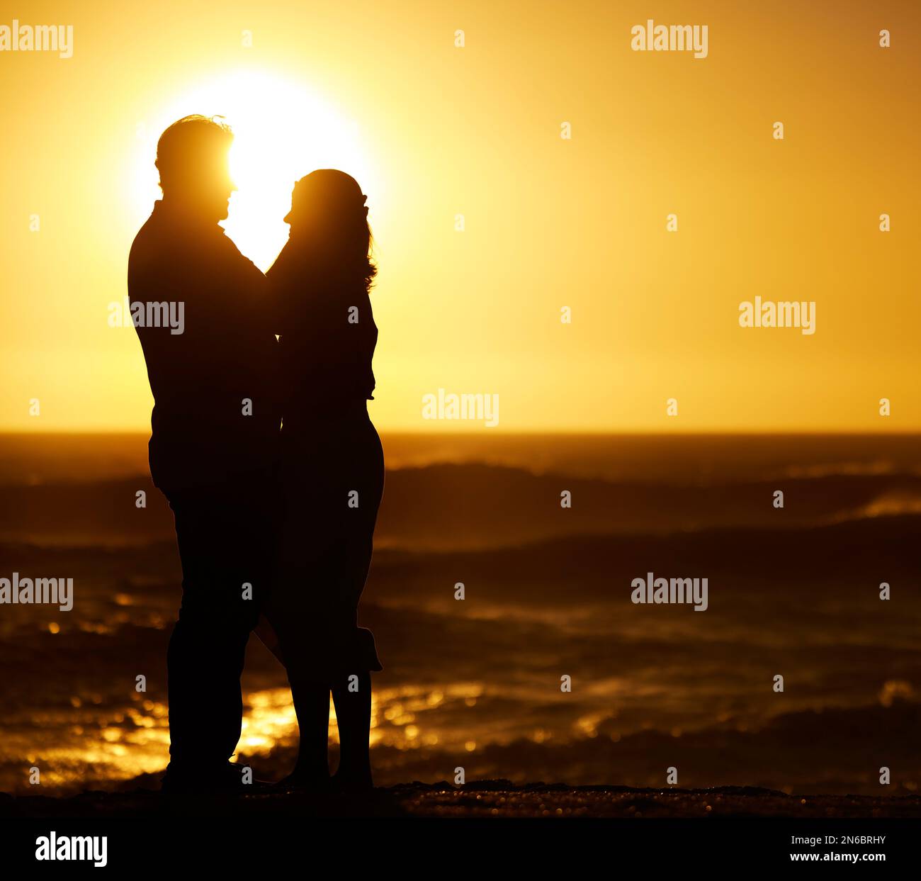 Silhouette people embracing hi-res stock photography and images - Alamy
