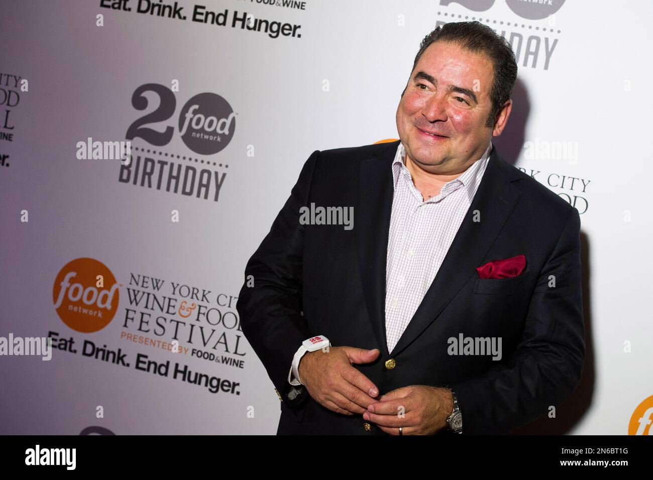 Emeril Lagasse attends the Food Network’s 20th birthday party on