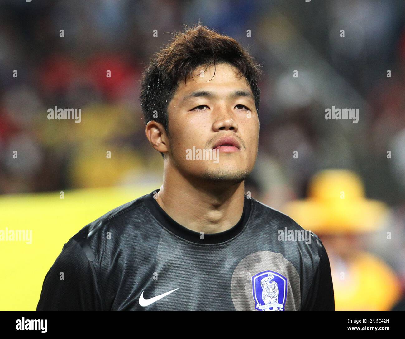 South Korea's men national soccer team goalkeeper Jung Sungryong