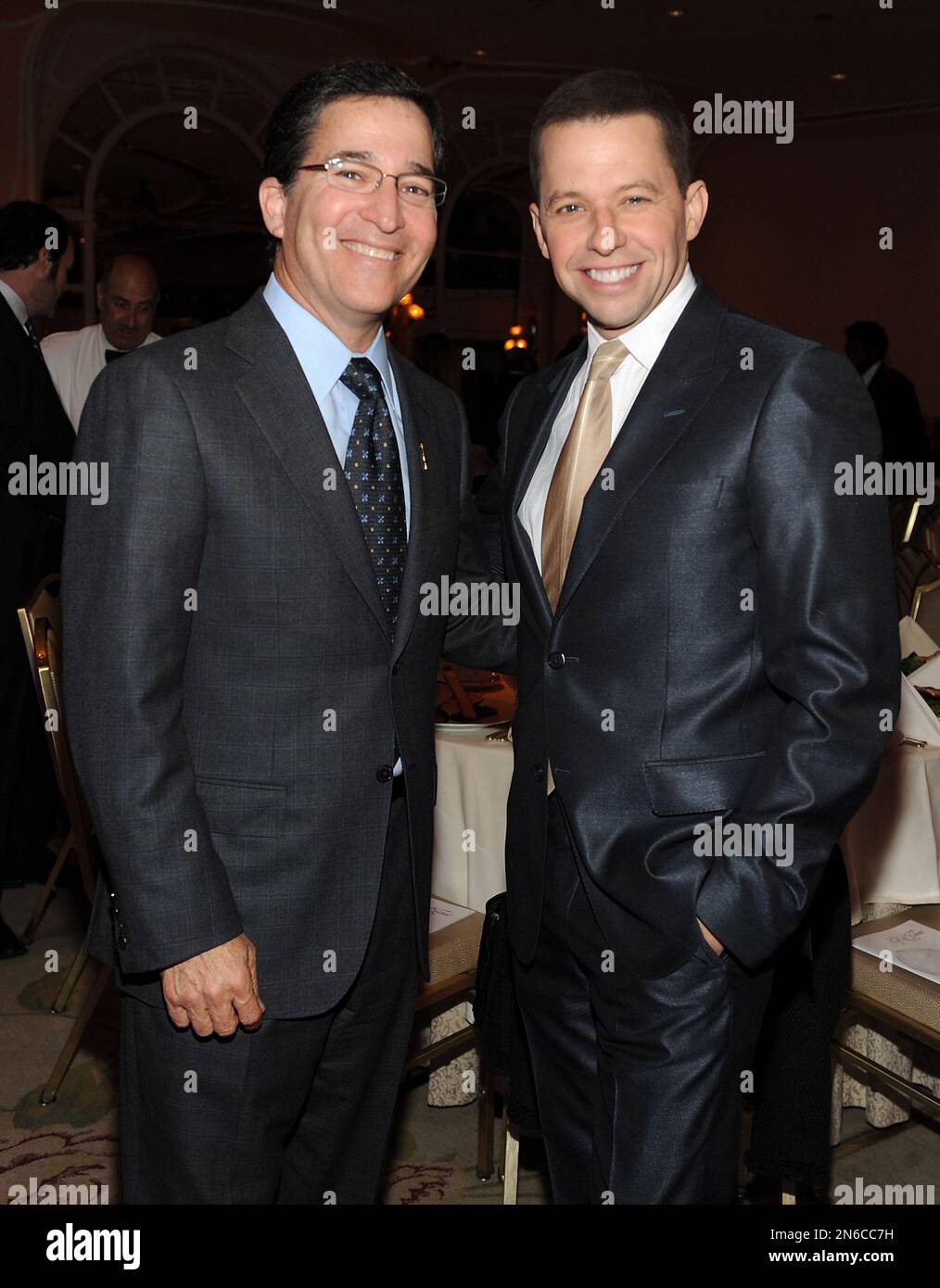 BEVERLY HILLS, CA - MARCH 1: (L-R) Television Academy Chairman & CEO ...