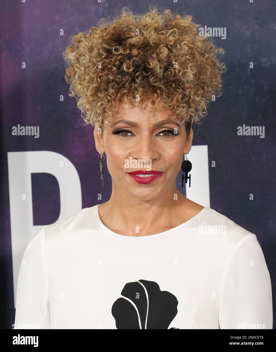 Hollywood, CA , February 9, 2023. Michelle Hurd arrives at the