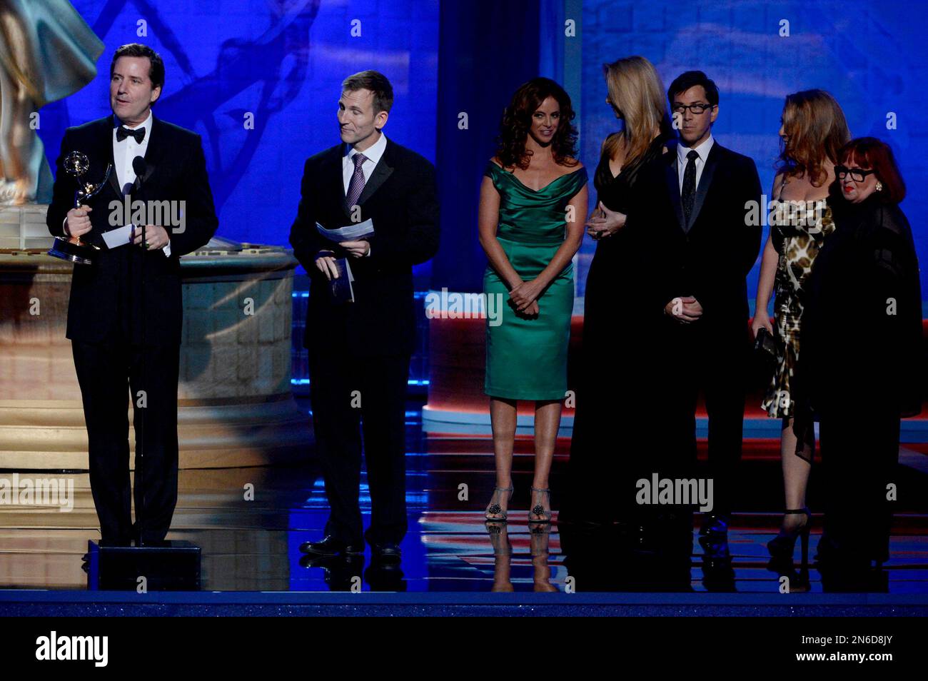 LOS ANGELES, CA SEPTEMBER 15 Representatives of "Game Change" accept