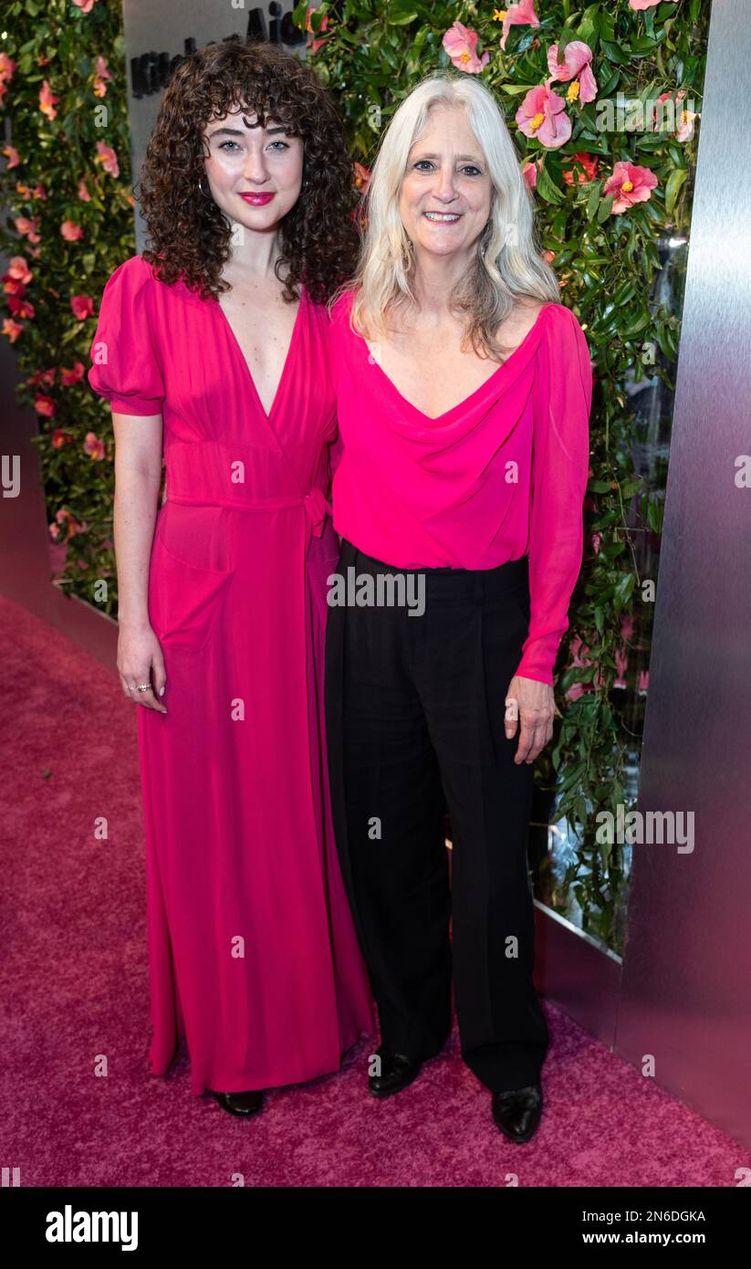 Violet Napleton Violet Savage and Nanette Lepore pose during presentation by KitchenAid ...
